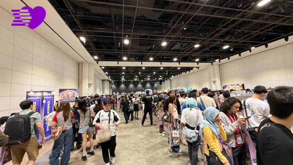 An overview shot of HoYoFEST 2026 Singapore taken on July 31, 2026