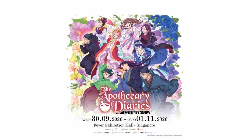 The Apothecary Diaries Exhibition in Singapore key visual