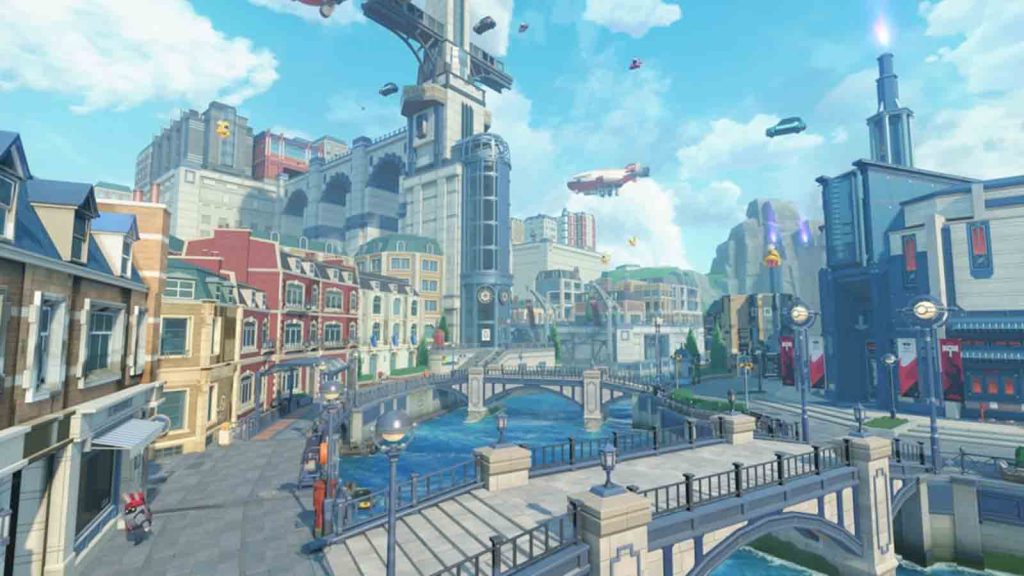The Vyrium area in Zenless Zone Zero.