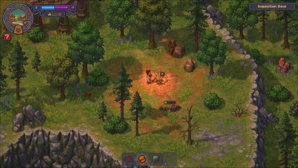 Clay mining spot, a Graveyard Keeper 2 resource