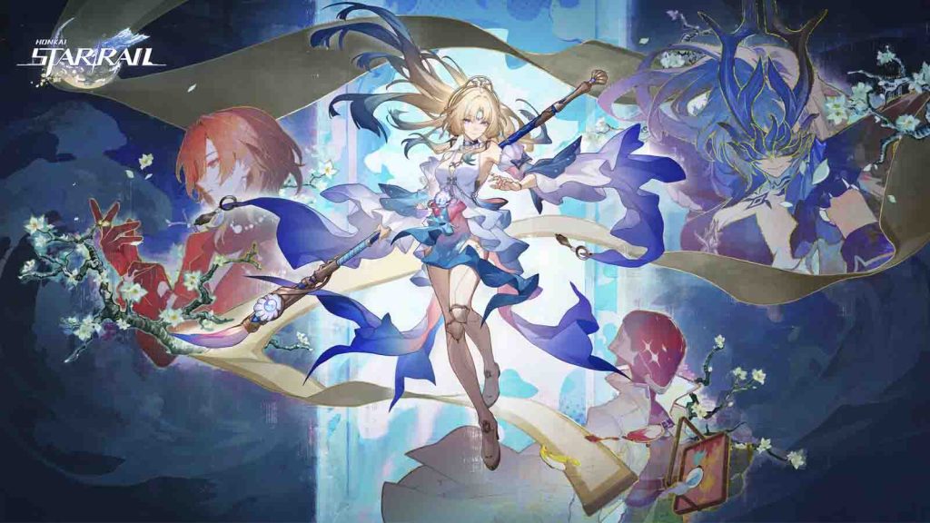 The key visual for Honkai Star Rail 4.6 featuring Pearl and Kuchiba.