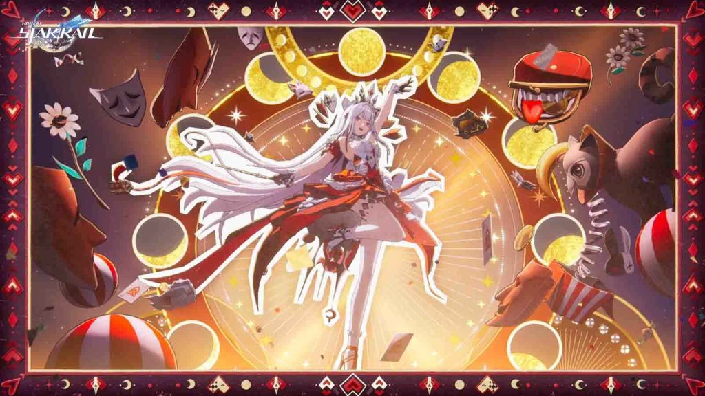 Nihilux as the Aeon of Elation, Aha, in Honkai Star Rail.