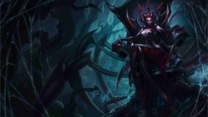 LoL AP champion Elise splashart official wallpaper