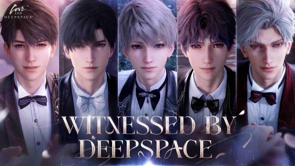 Love and Deepspace "Witnessed By Deepspace" banner key visual 
