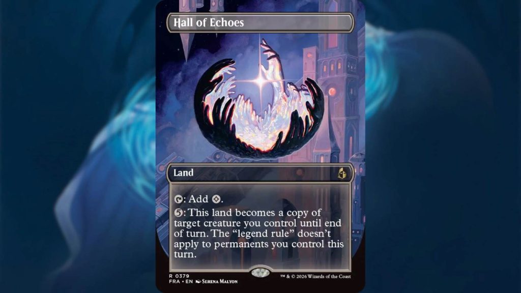 MTG Reality Fracture: Hexhaven Hall of Echoes card with description