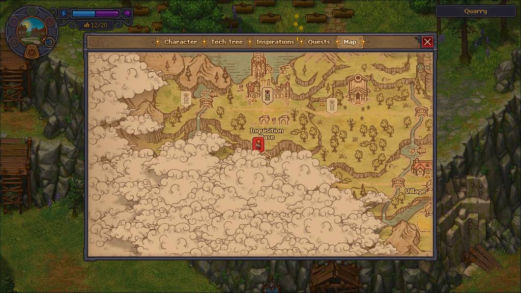 Exact map location on how to get stones in Graveyard Keeper 2